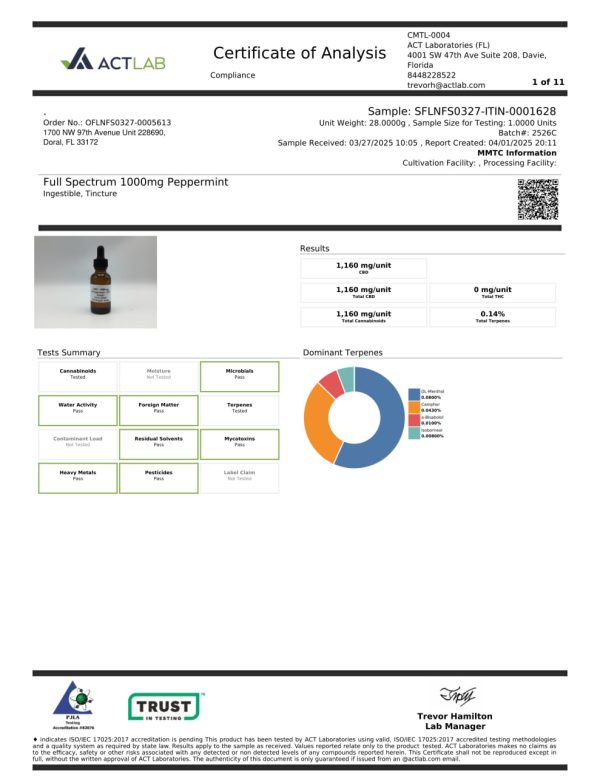 CBD 1000mg Oil - Image 5